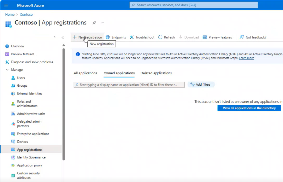 New Registrations